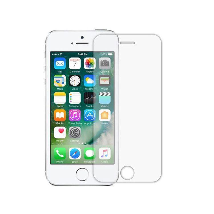محافظ شیشه ای صفحه نمایش گوشی موبایل اپل iPhone 5/5S/SE