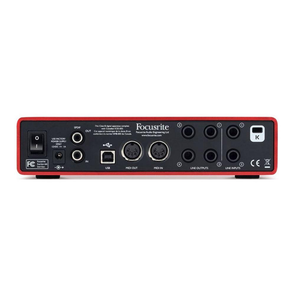 کارت صدا Focusrite Scarlett 6i6 G2