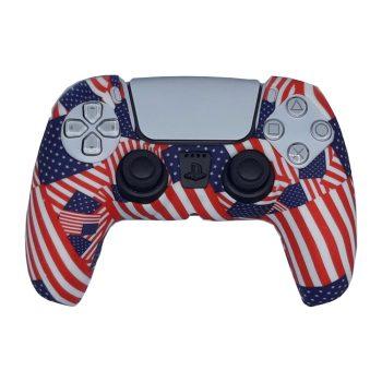 روکش دسته بازی PS5 طرح American flag