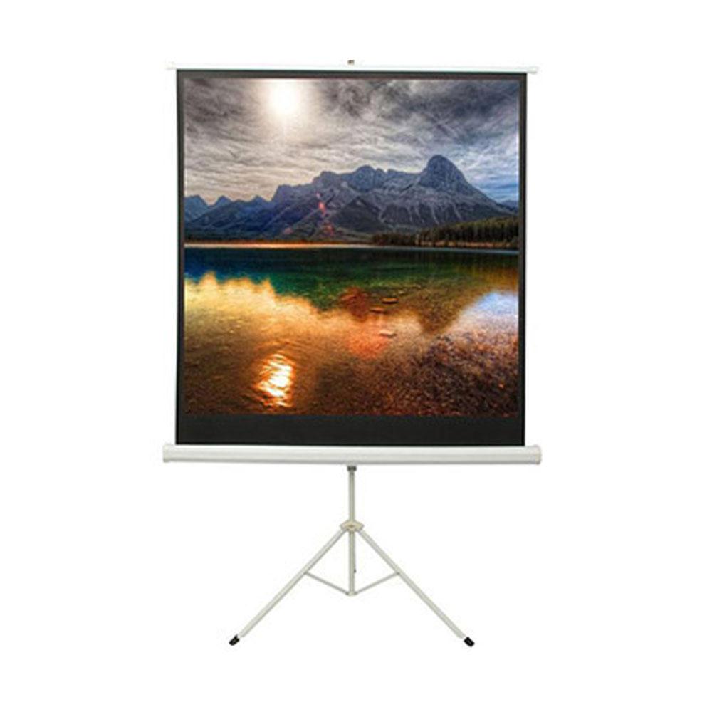 پرده نمایش پایه دار پروژکتور اسکوپ 200*200 سانتی متر