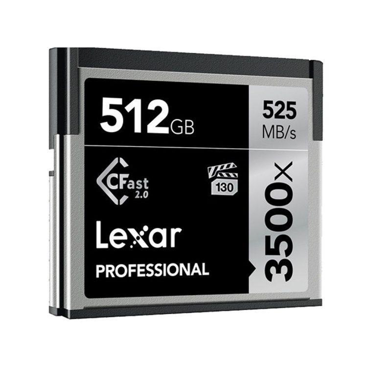 کارت حافظه Lexar 512GB CFast 2.0 Specs