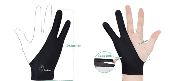 دستکش طراحی دو انگشتی پاربلو parblo