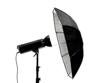 چتر داخل نقره ای photography silver