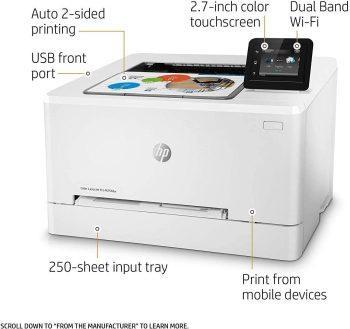 پرینتر لیزری رنگی اچ پی مدل LaserJet Pro M254dw