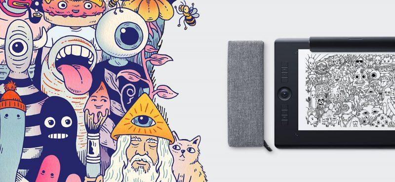 قلم نوری Wacom intuos pro Medium