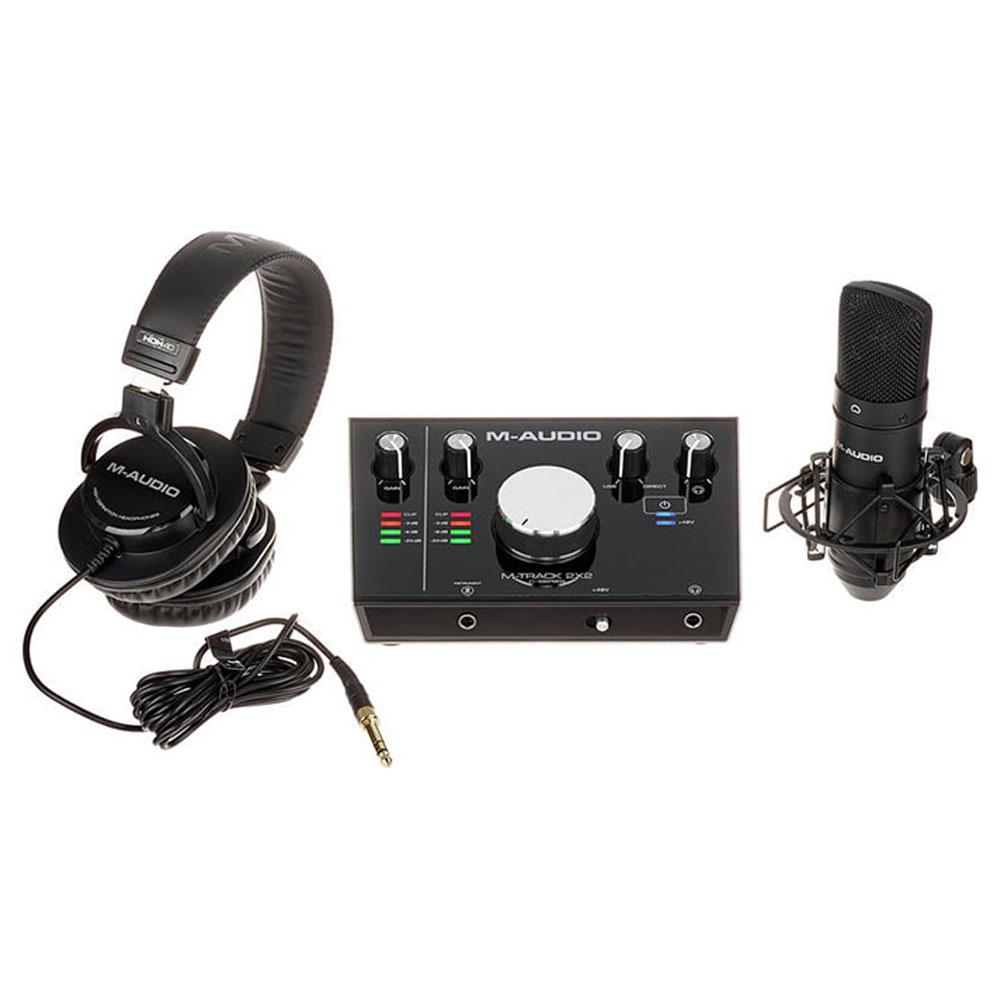 پکیج کارت صدا M-Audio M-Track 2x2 Vocal Studio Pro