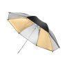 چتر داخل طلایی و نقره ای photography gold and silver