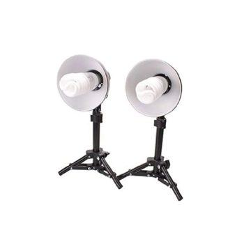 کیت خیمه با نورثابت کم مصرف + پایه دوربین