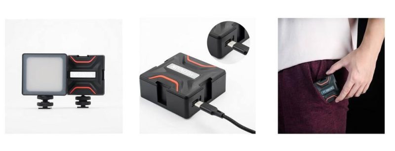 نور ال ای دی YC Onion Brownie RGB LED Light مشکی