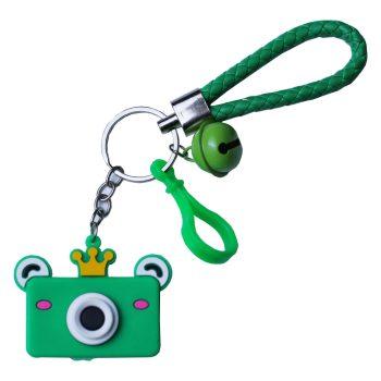 جاکلیدی سیلیکونی طرح دوربین سبز