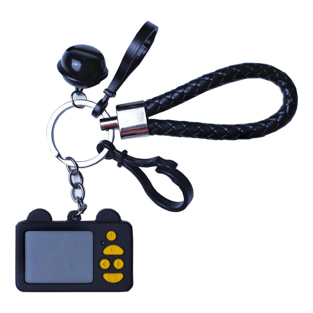 جاکلیدی سیلیکونی طرح دوربین مشکی