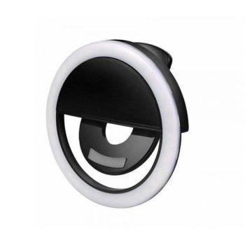 رینگ لایت سلفی RK-12 مشکی