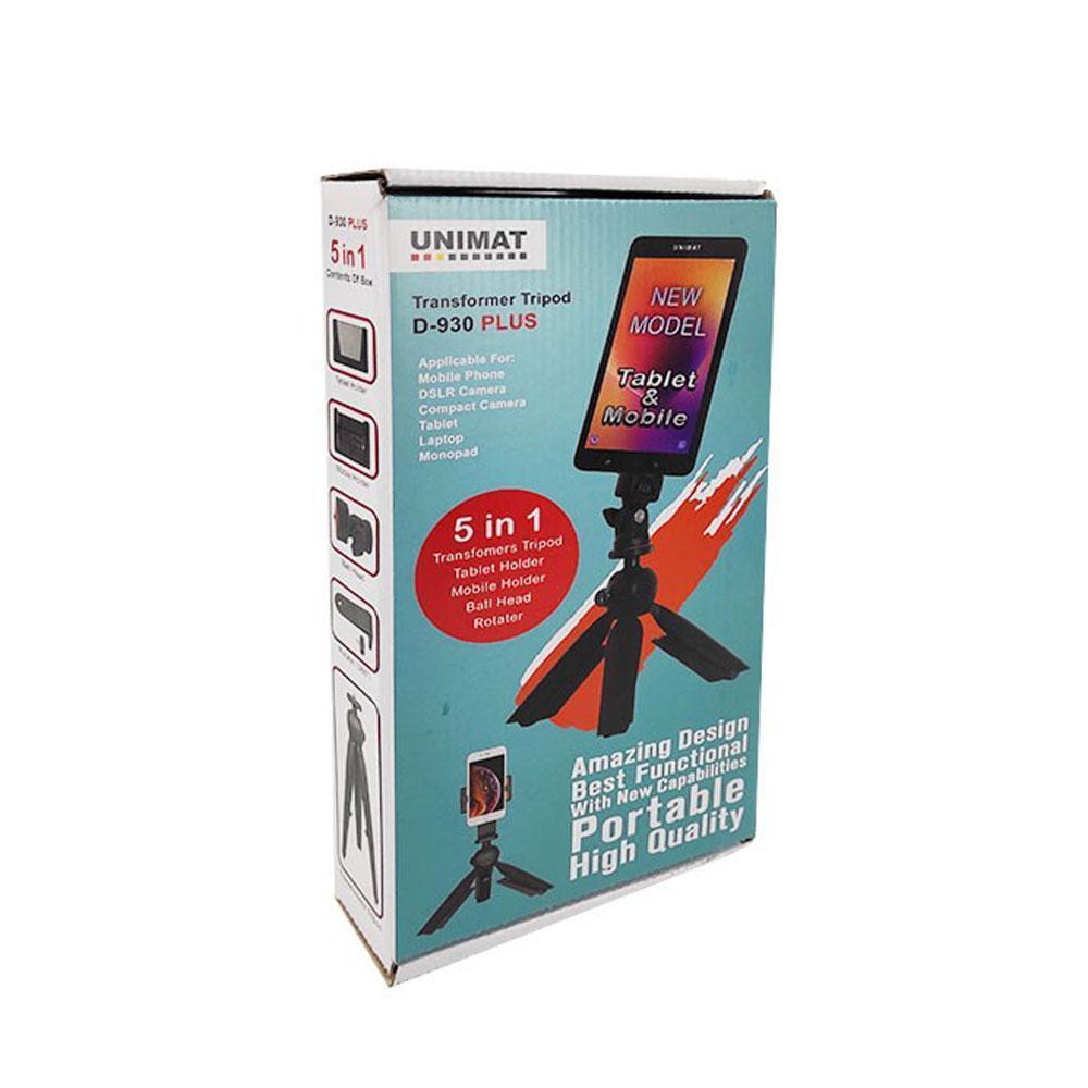 سه پایه موبایل یونیمات Unimat D-930 Plus 5 in 1