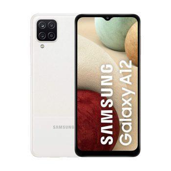 گوشی موبایل سامسونگ مدل Galaxy A12 SM-A125F/DS دو سیم کارت ظرفیت 128 گیگابایت و رم 4 گیگابایت سفید