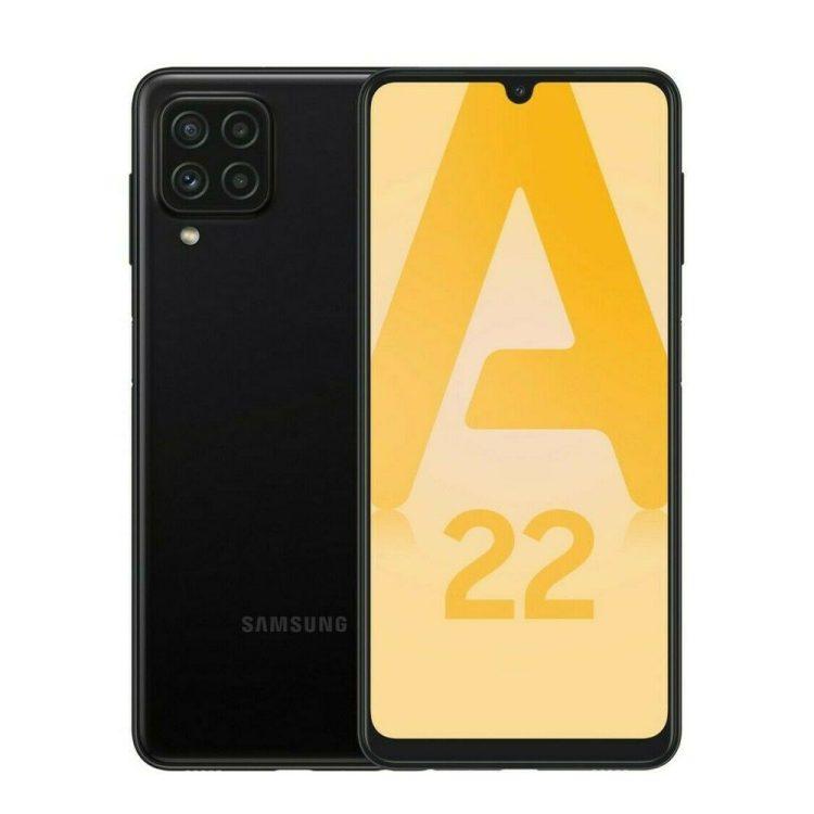 گوشی موبایل سامسونگ مدل Galaxy A22 SM-A225F/DSN دو سیمکارت ظرفیت 128 گیگابایت و رم 4 گیگابایت مشکی