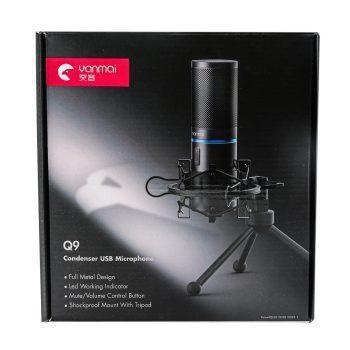 بسته بندی میکروفن استدیویی +Yanmai Q9