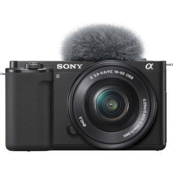 اتصال میکروفون به دوربین عکاسی Sony ZV-E10 with 16-50mm