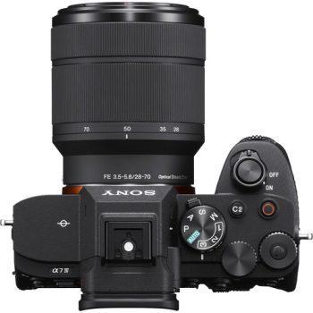 نمای بالای دوربین عکاسی سونی Sony Alpha a7 IV