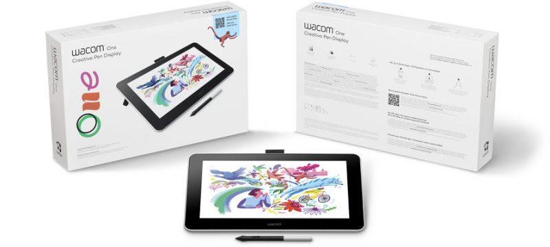 قلم و مانیتور طراحی وکام وان wacom one