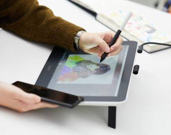 قلم و مانیتور طراحی وکام وان wacom one