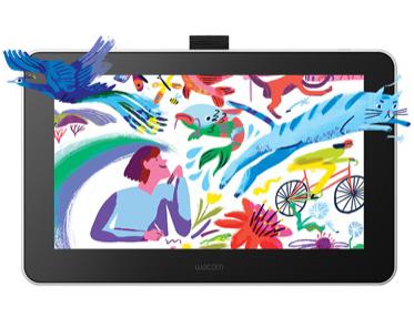 قلم و مانیتور طراحی وکام وان wacom one