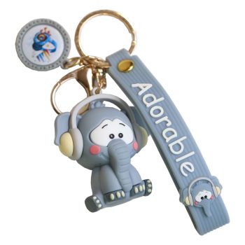 جاکلیدی سیلیکونی طرح فیل Elephant