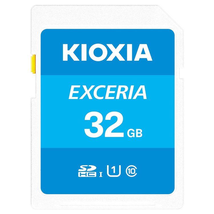 رم اس دی کیوکسیا KIOXIA 32GB EXCERIA U1 UHS-I SD 100MB/s