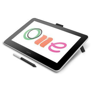 قلم و مانیتور طراحی وکام وان wacom one