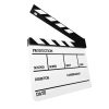 کلاکت سفید Clapperboard white