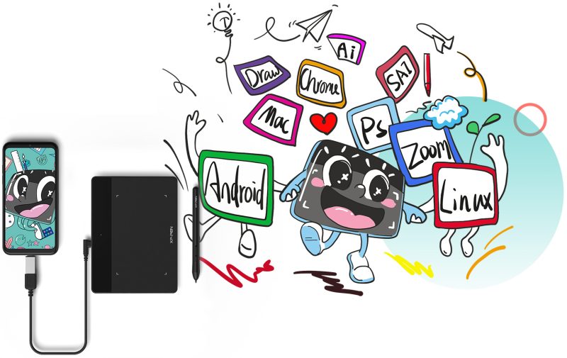 قلم نوری XP-PEN Deco Fun S CT640