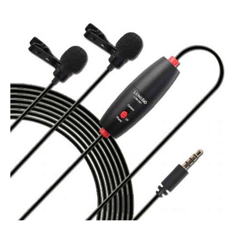 میکروفن یقه ای LensGo LYM-DM1 Double