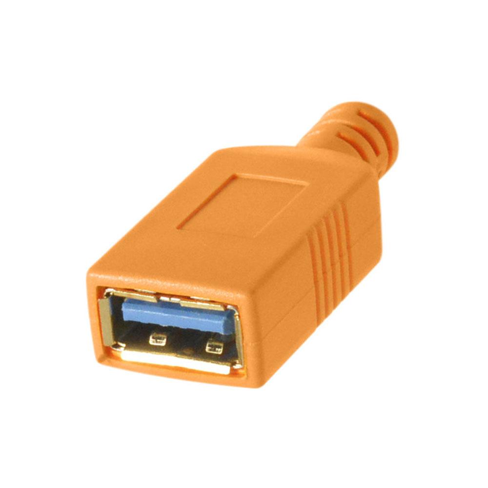 کابل تتر تولز Tether Tools TetherPro USB C to USB A Extension CUCA415-ORG