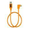 کابل تتر تولز TetherPro Right Angle Adapter USB 3.0 to USB-C CUCRT02-ORG