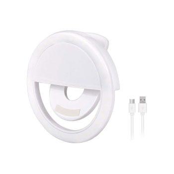 رینگ لایت موبایلی RK-12 سفید