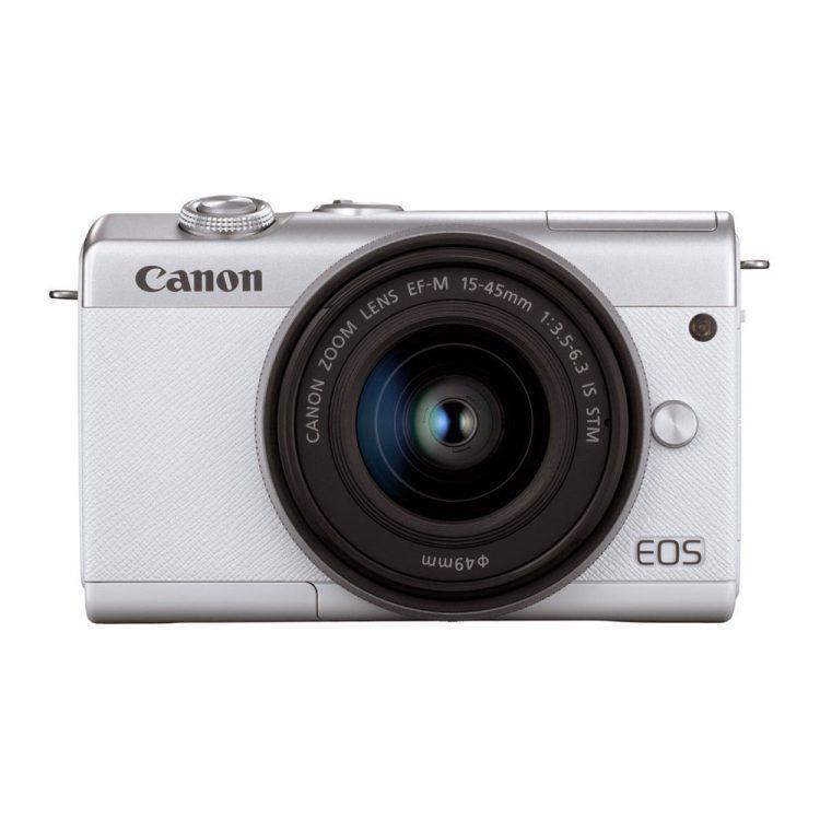 دوربین بدون آینه کانن Canon EOS M200 Kit 15-45mm Lens سفید