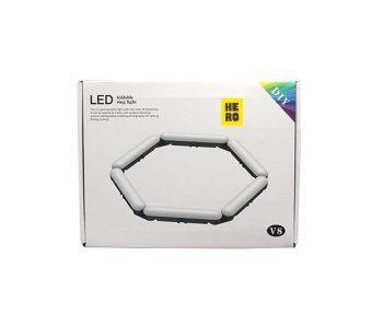 رینگ لایت شش ضلعی هیرو Hero V8