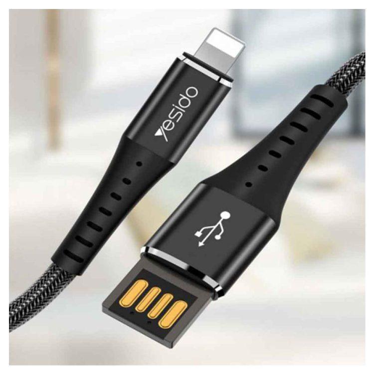 کابل USB به لایتنینگ یسیدو Yesido CA34 مشکی