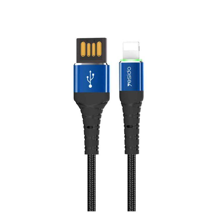 کابل USB به لایتنینگ یسیدو Yesido CA35 آبی