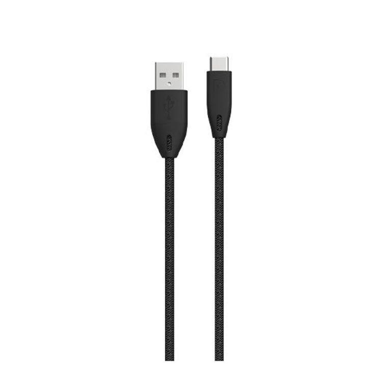 کابل شارژ USB به USB-C پاورولوژی Powerology pac12bk