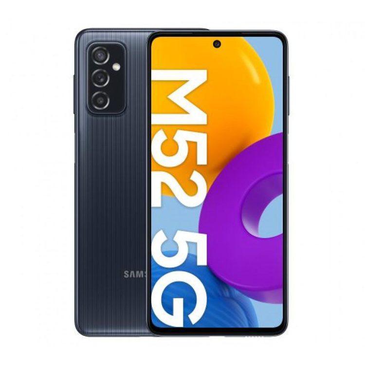 گوشی موبایل سامسونگ مدل Galaxy M52 5G دو سیم کارت ظرفیت 128 گیگابایت و رم 6 گیگابایت مشکی