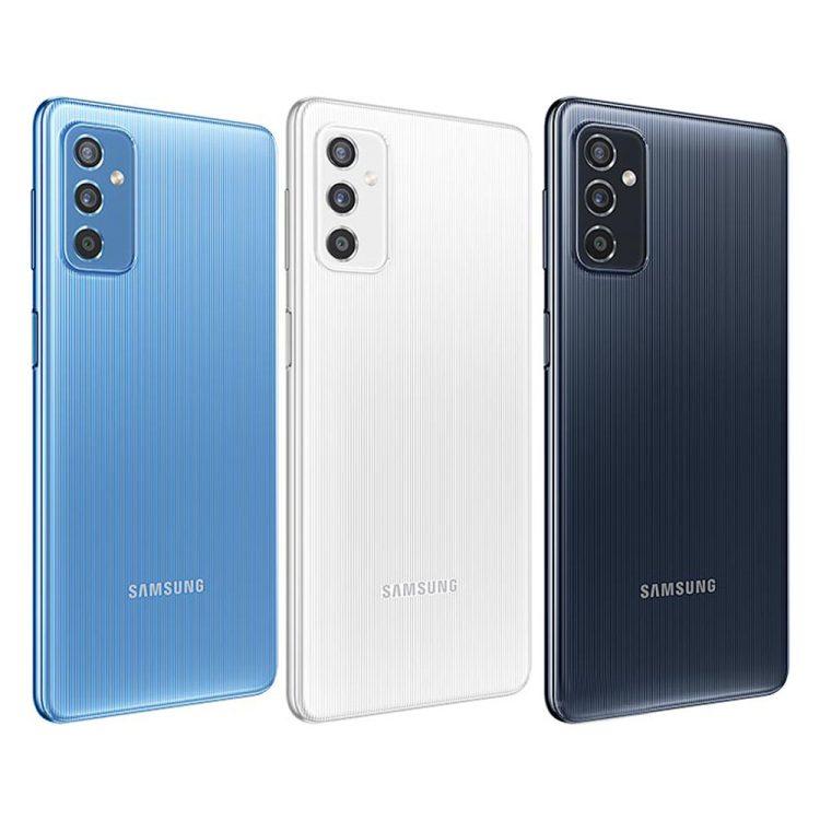 گوشی موبایل سامسونگ مدل Galaxy M52 5G دو سیم کارت ظرفیت 128 گیگابایت و رم 6 گیگابایت آبی
