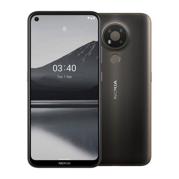 گوشی موبایل نوکیا مدل Nokia 3.4 دو سیم کارت ظرفیت 64 گیگابایت و رم 4 گیگابایت زغالی