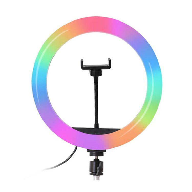 خرید و قیمت رینگ لایت 12 اینچ RGB LED Soft Ring Light