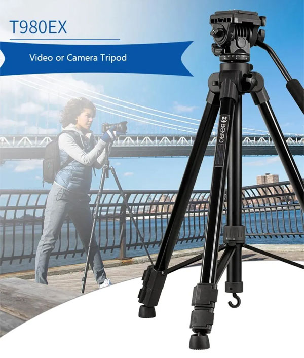 سه پایه فیلمبرداری و عکاسی بنرو Benro T980EX