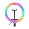 رینگ لایت 12 اینچ RGB LED Soft Ring Light