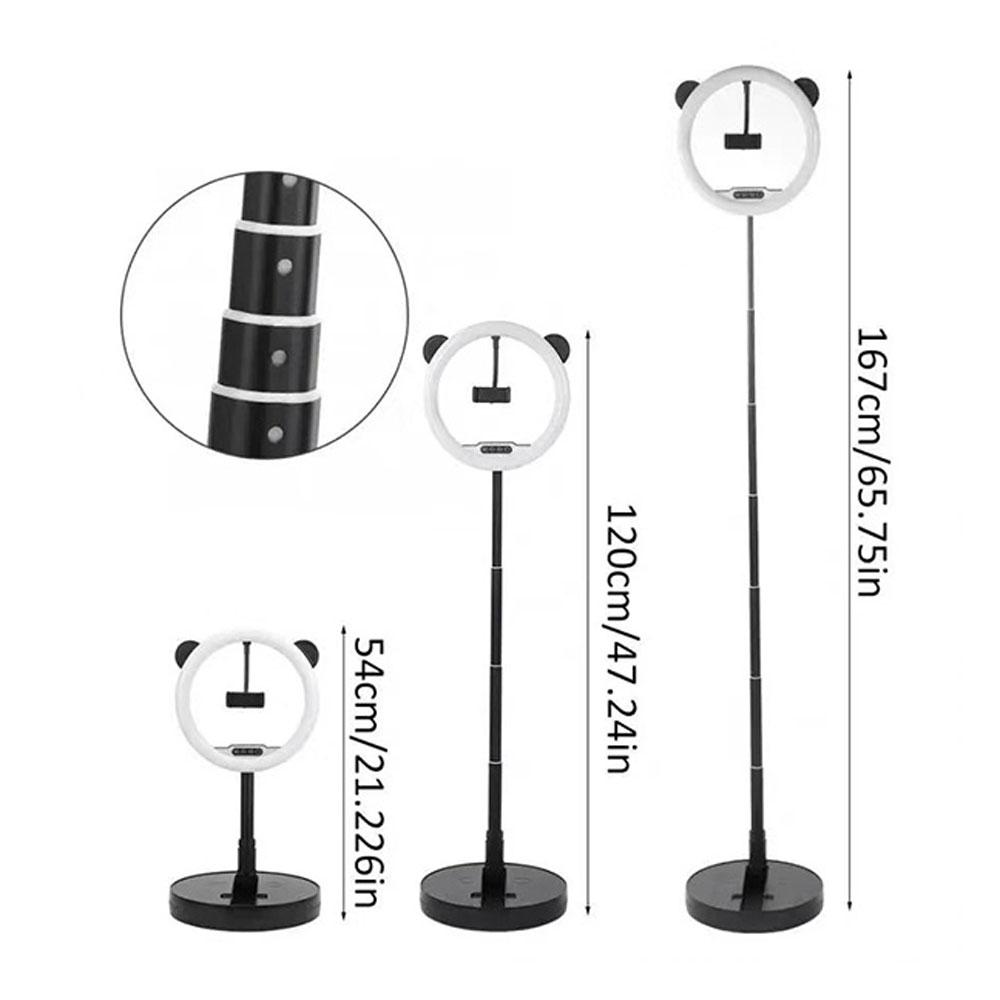 رینگ لایت آرایشی و آینه G2 مشکی