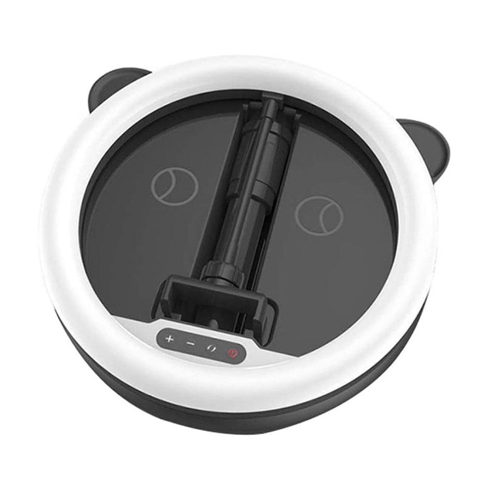 رینگ لایت آرایشی و آینه G2 مشکی