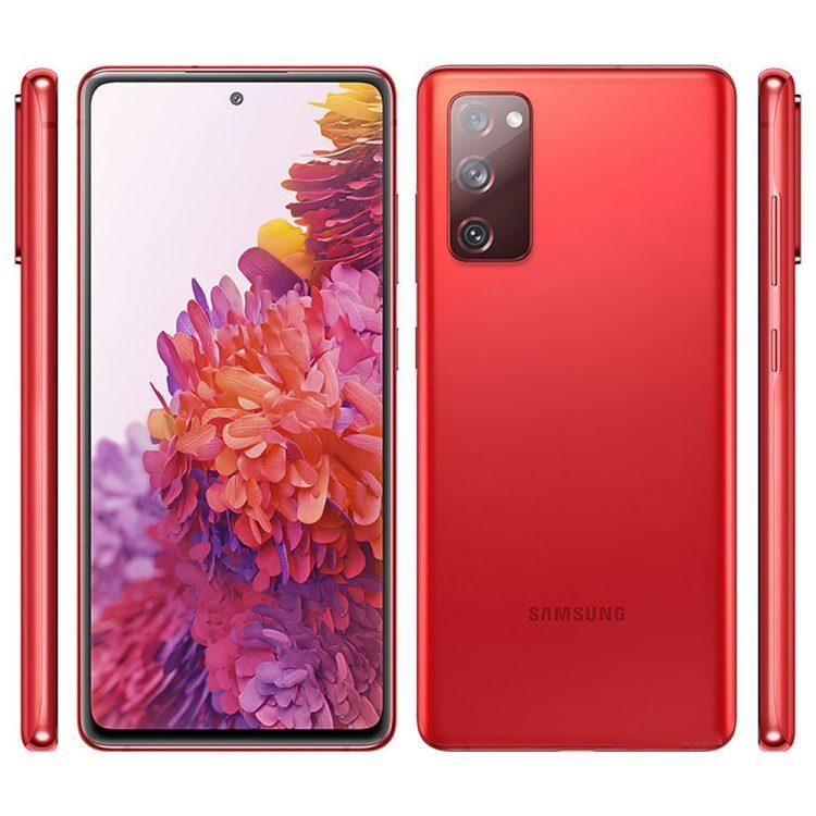 گوشی موبایل سامسونگ مدل Samsung Galaxy S20 FE 5G SM-G781B/DS دو سیم کارت ظرفیت 128 گیگابایت و رم 6 گیگابایت قرمز