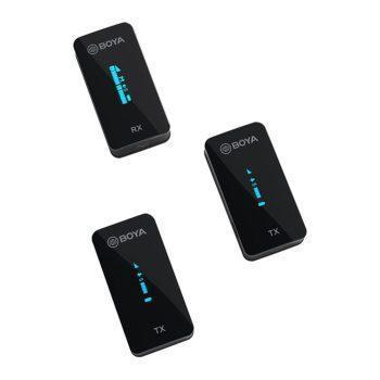 میکروفن بی سیم بویا BOYA BY-XM6-S2 دارای نمایشگر OLED