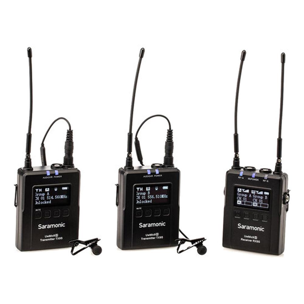 میکروفن یقه ای سارامونیک Saramonic UWMIC9S KIT2